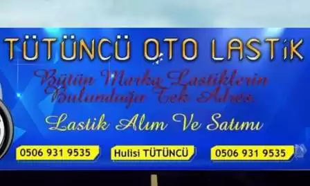 Tütüncü Oto Lastik Kartviziti